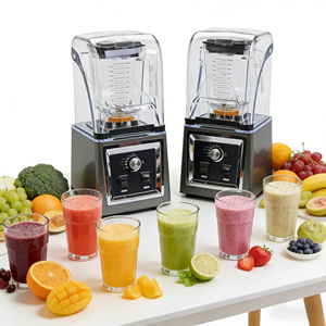 High Quality Professional Manufactured Multifunction Heavy Duty Commercial Blender 100% Pure Copper Motor 5+ Speeds 1.6-2.0L Qui - Product Image 2