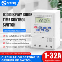 Interrupteur intelligent de type T2 pour dispositif de protection contre les surtensions, contrôleur de minuterie à économie d'énergie 220V AC pour éclairage extérieur