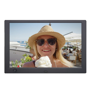 10 pulgadas HD pantalla compatible con tarjeta SD para jugar eléctrico marcos de foto de montaje en pared al aire libre - Product Image 1