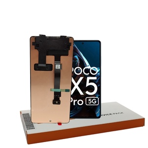 Teléfono móvil original LCD Service Pack X5pro para Xiaomi Poco X5pro teléfono móvil reparado parte LCD con caja de paquete de servicio oficial - Product Image 1