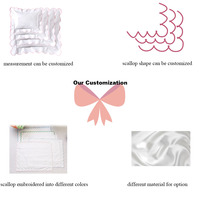 Taie d'oreiller pour bébé, décoration en forme d'ours en peluche, coussin |   Oreiller de nurserie mignon en coton de bambou doux avec volants : Housse d'oreiller en mousseline avec volants