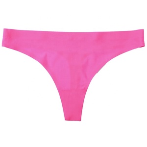 Tanga de Cintura Baja para Mujer, Marca YCH, Diseño Sólido para Uso Diario, con Logotipo Personalizado en la Cintura, Secado Rápido, Sin Costuras - Product Image 1