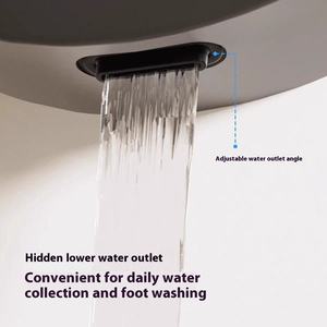 Sistema de Ducha Inteligente con Pantalla Digital, Efecto Lluvia Suave, Luz LED, Hidroeléctrico, Acero Inoxidable 304, Set de Baño con Masaje, 5 Años de Garantía - Product Image 4