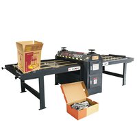 Machine de découpe à plat à rouleaux à bas prix pour carton, panneau creux en PP