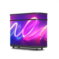 Écran LED pour comptoir DJ, façade de stand, écran LED P1.8 P2 P2.5 intérieur/extérieur pour réception, exposition et événements
