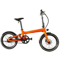 Joyebikes vélo électrique 250w 350w Lithium fibre de carbone vélo électrique pliant avec assistance au pédalage E Bike/cyclomoteur électrique