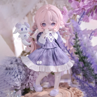 Оригинальная серия Lulu Spirit Story: Набор из 12 шарнирных кукол BJD из ПВХ в тематике животных — милое украшение для рабочего стола