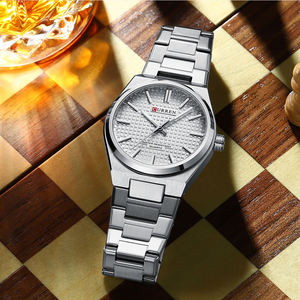 Montres pour hommes originales Curren 8439, montres-bracelets classiques de luxe pour hommes, étanches, décontractées, de marque, à quartz - Product Image 2