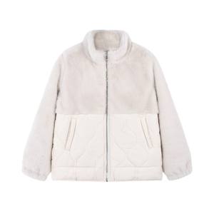 Cappotto Invernale Trapuntato da Donna per Uso Quotidiano, Lunghezza Regolare, Imbottitura in Poliestere, Chiusura con Zip Frontale per l'Uso Urbano Quotidiano - Product Image 1
