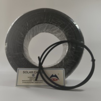 Câble Solaire Photovoltaïque Prix de Gros Cuivre Étamé H1Z2Z2-K 1xMM Gaine XLPO 1000V/1500V pour Système d'Énergie Solaire