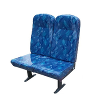 Siège de voiture Double pliable, haute qualité, confortable, pour Bus,