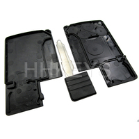Usine directe 2 bouton carte à puce clé shell pour clé Mazda carte vierge