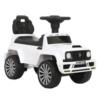 Trottinette multifonctionnelle à quatre roues pour enfants avec poignée de poussée, en plastique, pour bébés de 0 à 6 ans, modèle 3-en-1 avec aide à la marche
