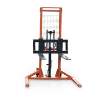 Chariot élévateur manuel hydraulique de taille de 1.6m de conteneur de levage d'empileur manuel de palette de RXD