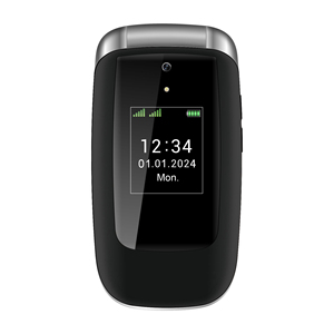 4G Cao Cấp Lật Điện Thoại Với S0S Key Tốc Độ Quay Số Sạc Cradle Màn Hình Kép Gấp Điện Thoại Di Động Với Nút - Product Image 1