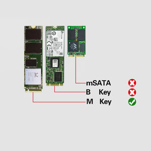 PCIe4x to NGFF Expansion Card M.2 <b>NVMe</b> <b>SSD</b> NGFF to PCIE X4 M Key <b>Ssd</b> Adapter - Product Image 5