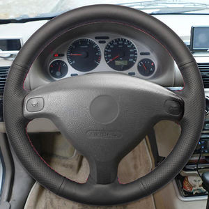 Housse de <span class=keywords><strong>volant</strong></span> de voiture en cuir microfibre de style sportif compatible Buick Sail <span class=keywords><strong>Opel</strong></span> Astra G H 1998-2007 <span class=keywords><strong>Zafira</strong></span> Fiber Leather - Product Image 2