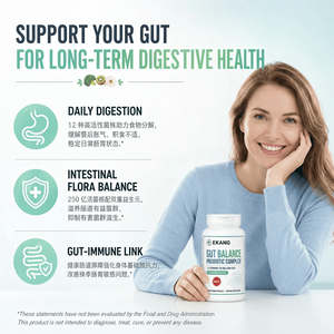 Cápsulas Probióticas Multicepas, Complejo para el Equilibrio Intestinal, 12 Cepas, 25 Mil Millones de UFC con Prebióticos FOS GOS, Cápsula Dietética Vegetariana - Product Image 2