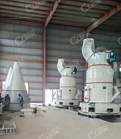 Machine de broyage de poudre fine pour kaolin, bentonite, pyrophyllite avec équipement de contrôle PLC