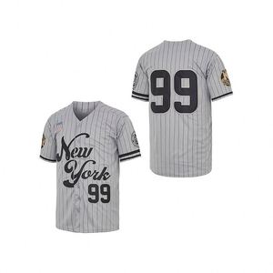 Hot Sale Custom Team Name Logo Number Sublimated Printing Unisex Casual Polyester <b>Baseball</b> Jersey - Product Image 1