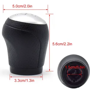Perilla de cambio de marchas 6 + <span class=keywords><strong>R</strong></span> para Nissan <span class=keywords><strong>Juke</strong></span> F15 Qashqai J10 Dualis x-trail Stick palanca de cambios mango de bolígrafo piezas de repuesto 2006 - 2013 - Product Image 3