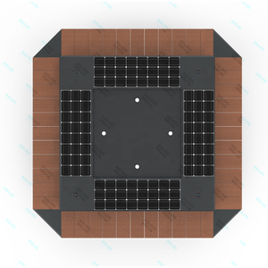 Banc de rue à énergie solaire intelligent extérieur de vente directe d'usine optimisé pour la lisibilité et le référencement - Product Image 2