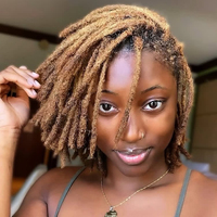 Onesta estensione capelli umani Loc Remy Sisterlocks Dreadlock Extension temono Locs capelli umani Dreadlocs intrecciare capelli