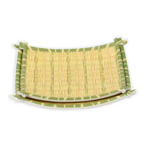 Juego de platos cuadrados de bambú tejido, plato rectangular de melamina para uso en hoteles, comida y fiestas. - Product Image 5