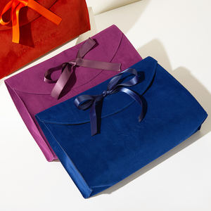 Lionwrapack özel moda toptan hediye Logo baskılı çanta İpli çanta ile kadife takı çantası ambalaj - Product Image 4