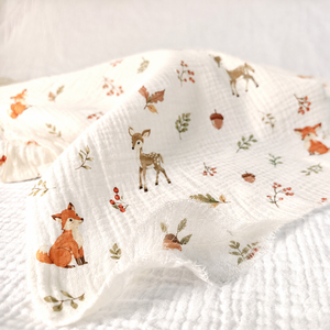 Tessuto in Crepe <span class=keywords><strong>di</strong></span> Cotone 100% Traspirante, Doppia Garza Morbida in <span class=keywords><strong>Mussola</strong></span> per Camicie e Abiti Estivi per Bambine - Product Image 4