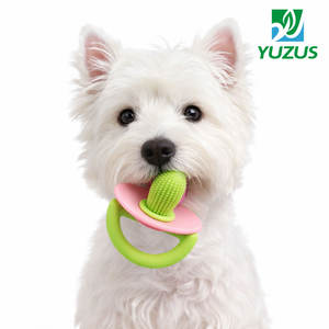 <strong>Puppy</strong> Teething Pacifier Toy Chew Cleaning Comfort Soothing Toy for Early Dental Relief Play - Product Image 1