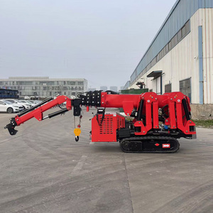 P-710 zmt Hot Bán cần cẩu Thiết bị nâng cần cẩu bánh xích 3 tấn 5 tấn mini Spider <span class=keywords><strong>Crawler</strong></span> <span class=keywords><strong>Crane</strong></span> Boom Lift - Product Image 4