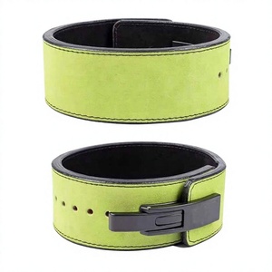 Cinturón de Levantamiento de Pesas Personalizado, Cinturón de Ejercicio Transpirable de Cuero Vacuno, Palanca de Potencia para Entrenamiento de 10 mm, Fitness - Product Image 5