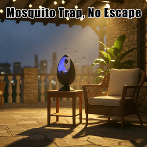 Trampa para Mosquitos e Insectos con Sensor Inteligente, Luz UV de 365nm, Eléctrica, para Cámara, Oficina y Hotel, con Carcasa de ABS - Product Image 6