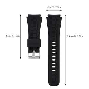 <span class=keywords><strong>Bracelet</strong></span> de montre de sport de remplacement de <span class=keywords><strong>bracelet</strong></span> en caoutchouc de <span class=keywords><strong>silicone</strong></span> classique de promotion de Offres Spéciales pour <span class=keywords><strong>Samsung</strong></span> <span class=keywords><strong>Gear</strong></span> <span class=keywords><strong>S3</strong></span> <span class=keywords><strong>Frontier</strong></span> - Product Image 3