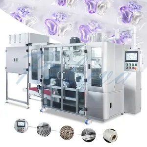 Olyva-máquina de envasado automático de detergente soluble en agua, máquina de envasado de cápsulas de detergente para lavandería de alta eficacia para pequeñas empresas