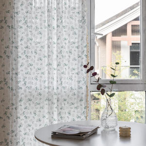 <span class=keywords><strong>Lilla</strong></span> pizzo cavo stampa cotone nappa bovindo tende oscuranti piccola cucina balcone ospedale Hotel mantovane tende - Product Image 1
