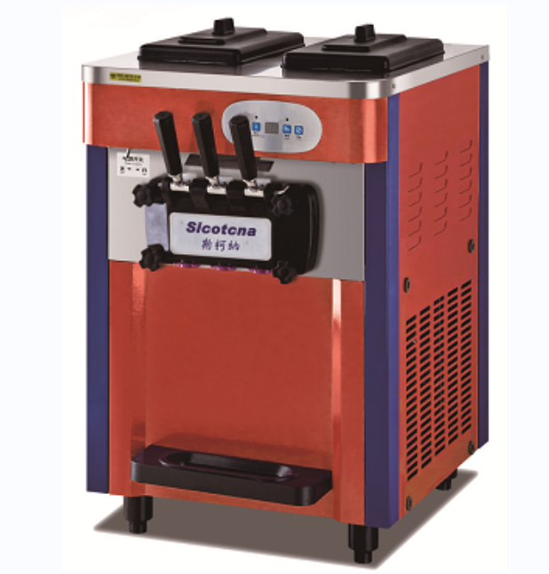 Заводская поставка, Высококачественная коммерческая машина для производства мороженого с 3 вкусами для мороженого, клубники, шоколада, машина для мороженого