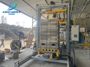 Máquina Automática PLC para Apilado, Embalaje y Recolección de Bloques de Hormigón Sólidos y Huecos, Apiladora de Bloques - Product Image 5