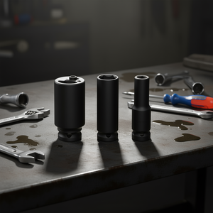 Juego de llaves de impacto Fervi, 3 piezas, métricas, de accionamiento profundo - Product Image 3