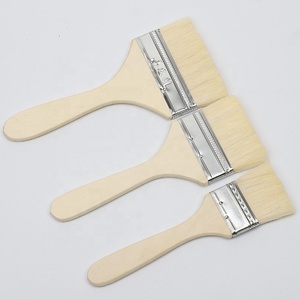 TGS Offre Spéciale – Ensemble de pinceaux industriels à poils naturels pour <span class=keywords><strong>peinture</strong></span> murale avec manche en bois, personnalisable OEM - Product Image 3