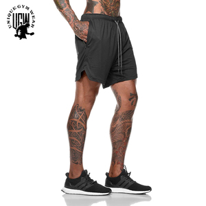 Shorts de Fitness pour hommes, vêtements d'été, pour le Bodybuilding, style décontracté, pour la Gym, l'entrainement - Product Image 5