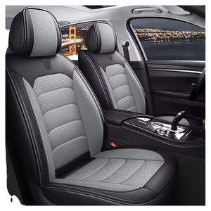 Four Seasons Luxury CX-5 <strong>Mini</strong> Car <strong>Seat</strong> <strong>Covers</strong> Full Set Universal Ice Silk PU Leather Lumbar Cushion Headrest Pillow Interior - Product Image 6
