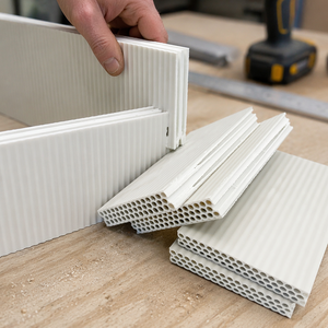Panneau en plastique PP pour coffrage de béton, facile à découper et à percer, pour travaux de construction de viaducs, de soutènements et de fondations en béton - Product Image 1
