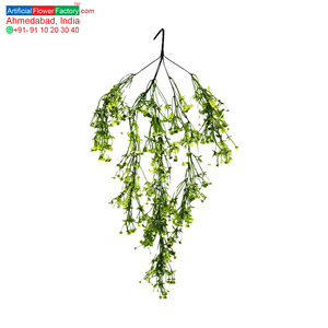 Artificial Hanging <b>Flower</b> Creeper Decorative Green Floral Vine Plant for Home Balcony <b>Wall</b> Indoor Outdoor Decor - Product Image 5
