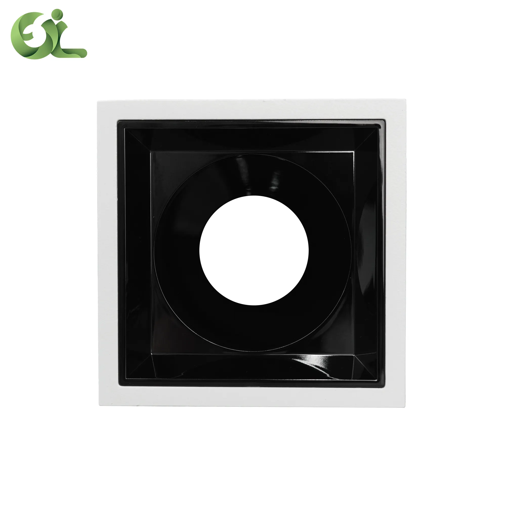 18W Dimmable LED Square Downlight Custom Die-cast Aluminum Recessed Trimless Surface White Modern Anti Glare Downlight