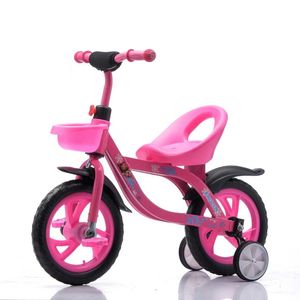Nuovo Design Triciclo a <span class=keywords><strong>3</strong></span> Ruote <span class=keywords><strong>per</strong></span> <span class=keywords><strong>Bambini</strong></span> da 2 a 4 <span class=keywords><strong>Anni</strong></span>, Giocattolo in Plastica con Cestino <span class=keywords><strong>di</strong></span> Sicurezza - Product Image 3