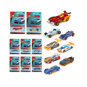 ミニ合金レーシングカーモデルホイール1:64スケール小型ダイキャスト車両おもちゃ幼児向け男の子女の子ギフト - Product Image 5