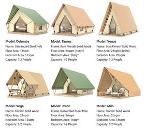 Tente de camping de luxe mobile de 20 m², prix pour le glamping en plein air, tentes pour dormir, tentes safari, lodge pour 1 à 2 personnes - Product Image 5