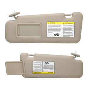 Parasoles para Toyota Highlander 2008-2013, color beige, paquete de dos, montados en el techo, material de PVC - Product Image 4